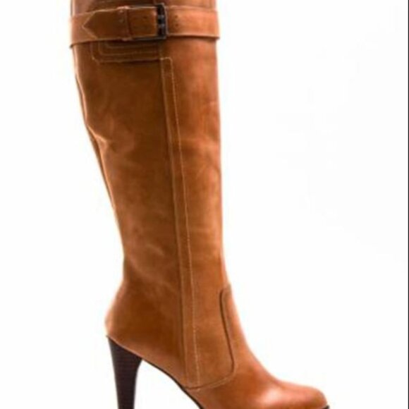 Marlow Knee High Leather Boots - Picture 4 of 4